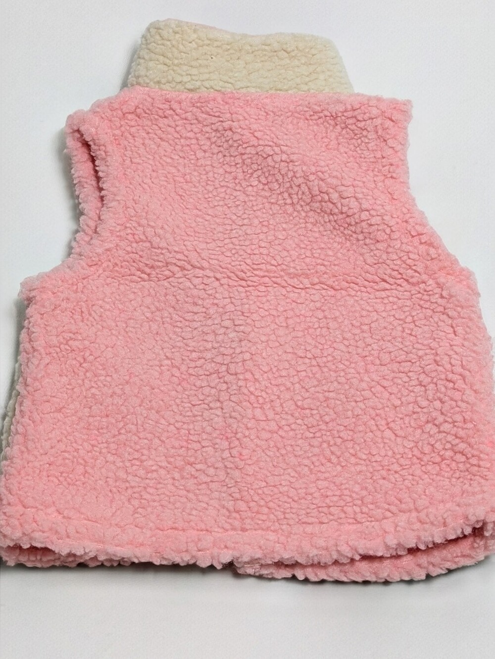 TBBC Beaufort Bonnet Company Van Camp Sherpa Vest Pink 18-24M NWT - Picture 3 of 8